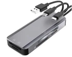 5-in-1 multi-function memory card reader, card reader adapter 5-in-1 multi-function memory card reader, card reader adapter