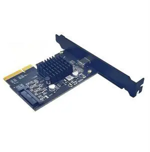 PCIe to PCI PCI-E 4X to USB3.2 2X2 20Gbps expansion card ASM3242 adapter