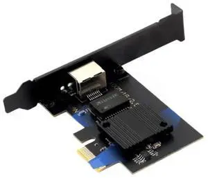 2500 PCI-E to RJ45 Network Card I226 Chip Gigabit Ethernet 100/1000/2500 RJ45 PCIe Adapter for Laptops