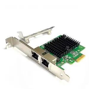 2-port 2.5G PCIe network card 2.5 Gigabit Ethernet adapter 8125BG chip PCI-E Ethernet adapter for desktop computers