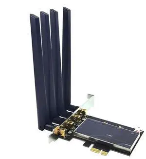 PCIE Wifi Network Card BCM94360 2.4G/5G Dual Band Network Card Bluetooth 4.1 Pci-E X1 Desktop Wireless Network Card 1750
