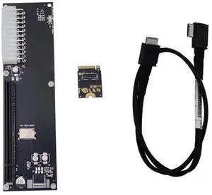 PCI-E 3.0 M- M.2 to SFF-8612 SFF-8611 host adapter for external graphics card SSD