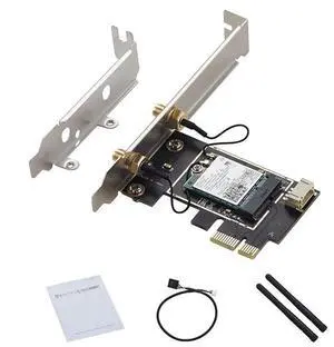 BE200 WiFi 7 Network Card 5G/6G PCI 4.0 X1 Wireless Bluetooth BT5.4 802.11AX Tri-band 8774Mb for WIN10/11 BE200 WiFi 7 Network Card 5G/6G PCI 4.0 X1 Wireless Bluetooth BT5.4 802.11AX Tri-band 8774Mb for WIN10/11