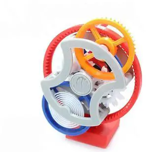 Mechanical model 3D printing escapement structure principle device spring power gear transmission Mechanical model 3D printing escapement structure principle device spring power gear transmission