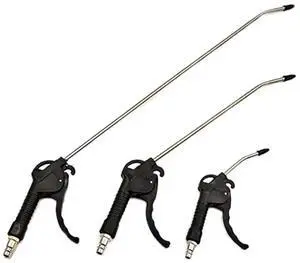 C6UC Pneumatic Dust Blow Gun Pistol Cleaner Compressor Dust Collector Nozzle Pneumatic Spray Gun Car Cleaning Tool