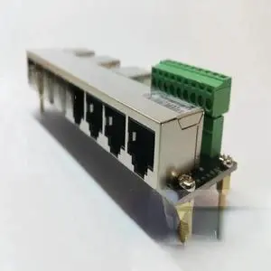 RS485 Industrial Controller Bus Serial Distribution Hub Connector RJ45 Intercommunication Network Port RS485 Industrial Controller Bus Serial Distribution Hub Connector RJ45 Intercommunication Network Port