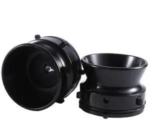 1 Pair of Adapters Professional Polished Aluminum 10 Inch Opener (Black) 1 Pair of Adapters Professional Polished Aluminum 10 Inch Opener (Black)