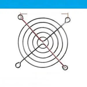 FOR Metal Mesh Finger Guard Protective Net Radiator Cooling Metal Grill For Computer Cover Fan 40mm 60mm 80mm 90mm 120mm