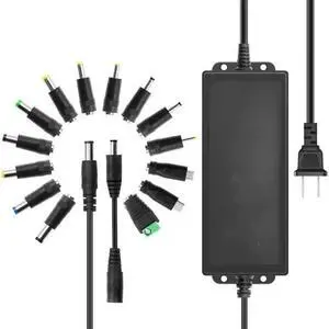 FOR Uni l Power Supply 3V-12V 5A 60W Adjustable AC/DC Adapter 100~240V AC to DC 3V 5V 6V 8V 9V 12V with LED Display 14 Plugs FOR Uni l Power Supply 3V-12V 5A 60W Adjustable AC/DC Adapter 100~240V AC to DC 3V 5V 6V 8V 9V 12V with LED Display 14 Plugs