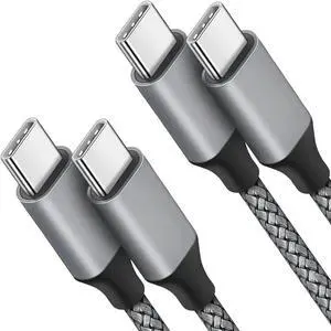 USB C to USB C Cable 4ft 2-Pack 60W USBC to USBC Cord Type C to C Charger Cable Fast Charging for iPhone 16/15 Pro Max/Plus/Pro for MacBook Pro Air/iPad for Galaxy S24 S23 USB C to USB C Cable 4ft 2-Pack 60W USBC to USBC Cord Type C to C Charger Cable Fast Charging for iPhone 16/15 Pro Max/Plus/Pro for MacBook Pro Air/iPad for Galaxy S24 S23