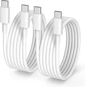USB C to USB C Cable (4ft 2Pack) 60W Type C to C Charger Cord Fast Charging for iPhone 16 15 Pro Max/Pro/Plus for MacBook Pro Air/iPad mini Pro Air for Galaxy S24 S23 USB C to USB C Cable (4ft 2Pack) 60W Type C to C Charger Cord Fast Charging for iPhone 16 15 Pro Max/Pro/Plus for MacBook Pro Air/iPad mini Pro Air for Galaxy S24 S23