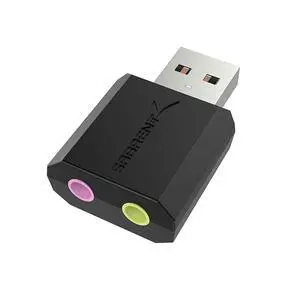 USB External Stereo Sound Adapter for Windows and Mac. Plug and Play No Drivers Needed. (AU-MMSA) USB External Stereo Sound Adapter for Windows and Mac. Plug and Play No Drivers Needed. (AU-MMSA)