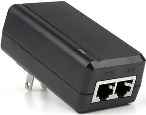 24volt Gigabit POE Injector, 24V 24W Passive PoE Adapter Replace of Ubiquiti POE-24-12W-G, POE-24-24W-G, POE-24-24W, for TP-Link TL-PoE2412G and Mikrotik Devices