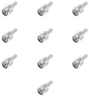Lumenzi TNC Male Crimp Connector for LMR-240 Coax Cable  Durable & Reliable  10 Pcs Pack