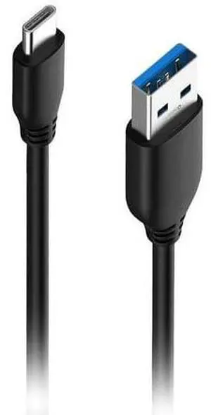 Lumenzi USB 3.1 Type C Male to USB 3.0 A Male Cable | Fast Charging and Data Transfer for USB-C Devices, Laptops, Phones, and Tablets - 3 FT