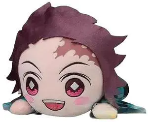 SEGA: Nesoberi Lay-Down Plush: Demon Slayer: Kimetsu no Yaiba - Tanjiro Kamado (Smiling) SP Plush