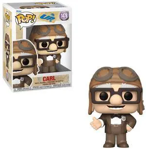 Funko POP! Up - Carl in Aviator Hat Vinyl Figure #1478