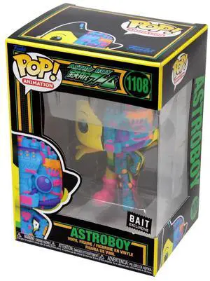 Funko POP! Astro Boy - Astro Boy Blacklight Vinyl Figure #1108 Bait Exclusive