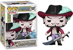 Funko POP! One Piece - Dracule Mihawk Vinyl Figure #1521 Special Edition Exclusive