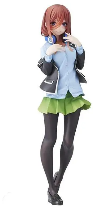 Taito: The Quintessential Quintuplets - Miku Nakano (Uniform Ver.) Coreful Prize Figure