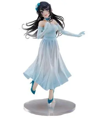 Taito: Rascal Does Not Dream of Bunny Girl Senpai - Mai Sakurajima (Party Dress) Coreful Figure