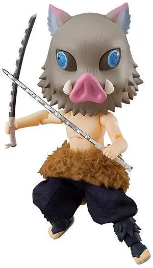 Good Smile Company: Nendoroid Doll: Demon Slayer: Kimetsu no Yaiba - Inosuke Hashibira