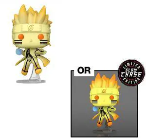 Funko POP! Naruto Shippuden - Naruto Uzumaki  (Kurama Link Mode) Vinyl Figure #1465 AAA Anime Exclusive