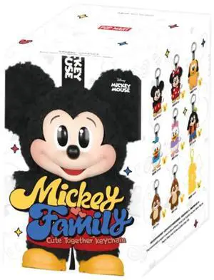POP MART: Mickey Family Cute Together Keychain - 1 Blind Box