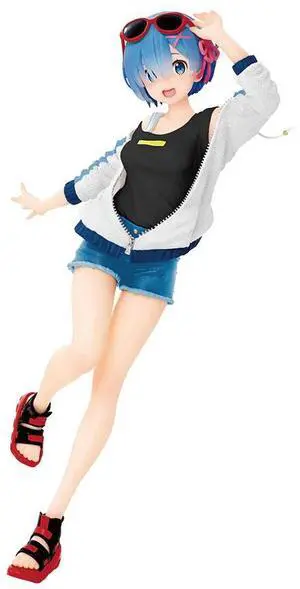 Taito: Re:Zero Starting Life in Another World - Rem (Sporty Summer Ver.) Renewal Edition World Precious Figure