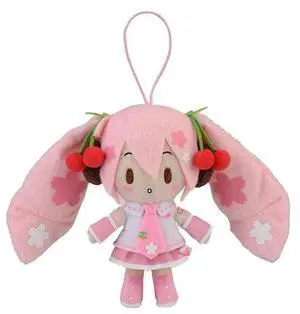 SEGA: Vocaloid - Sakura Miku (Blank Look) MP Fluffy Mascot Plush