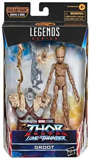 Marvel Legends: Thor: Love and Thunder - Groot 6-Inch Action Figure (Korg Build-A-Figure)