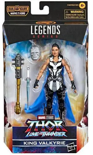 Marvel Legends: Thor: Love and Thunder - King Valkyrie 6-Inch Action Figure (Korg Build-A-Figure)