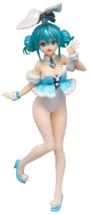 FuRyu: BiCute Bunnies - Hatsune Miku White Rabbit (Pearl Color Ver.) Figure