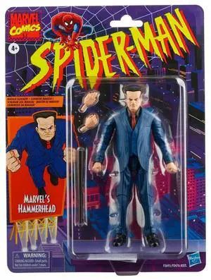 Retro Marvel Legends: Spider-Man - Hammerhead 6-Inch Action Figure