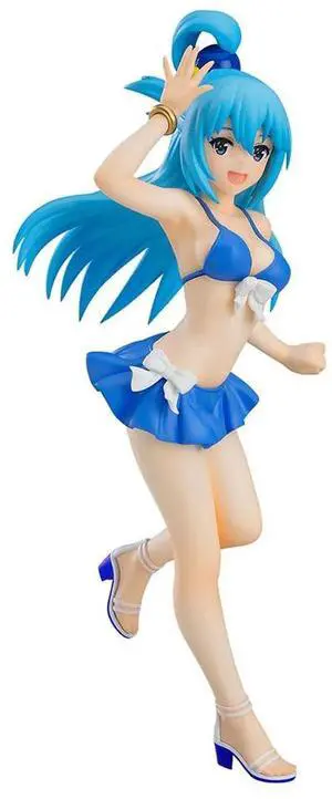 Good Smile Company: KonoSuba - POP UP PARADE Aqua (Swimsuit Ver.)