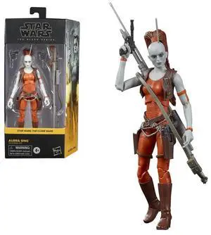 Star Wars: The Black Series - Aurra Sing (The Clone Wars) 6-Inch Action Figure