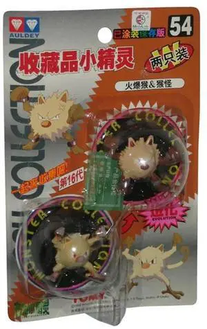 TOMY: Pokemon Monster Collection - Primeape and Mankey #54