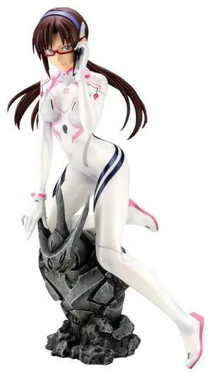 KOTOBUKIYA: Evangelion: 3.0+1.0 Thrice Upon a Time - Mari Makinami Illustrious White Plugsuit Ver. 1/6 Scale Figure