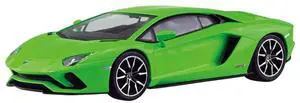 Aoshima: 1/32 The Snap Kit Lamborghini Aventador S (Pearl Green) Scale Model Kit #12-D