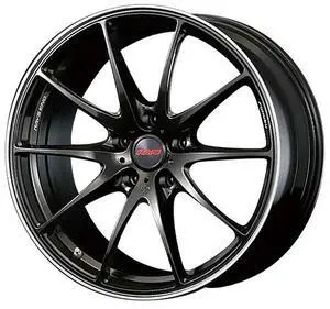 Aoshima: 1/24 The Tuned Car - Volk Racing G25 18-inch Tire and Wheel Set