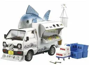 Aoshima: 1/24 Catering Machine Fish Paradise Scale Model Kit #01