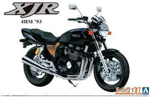 Aoshima: 1/12 Yamaha 4HM XJR400 '93 Scale Model Kit #11