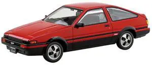 Aoshima: 1/32 The Snap Kit Toyota Sprinter Trueno (High-Flash Two Tone) 1/32 Scale Model Kit #16-B