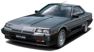 Aoshima: 1/24 NISSAN DR30 SKYLINE HT2000TURBO INTERCOOLER RS-X '84 Scale Model Kit #59
