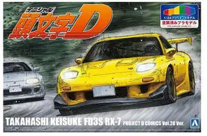 Aoshima: 1/24 Initial D - Takahashi Keisuke FD3S RX-7 Comics Vol. 28 Ver. #I-4