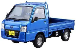 Aoshima: 1/24 Subaru TT2 Sambar WR Blue Limited Scale Model Kit #4