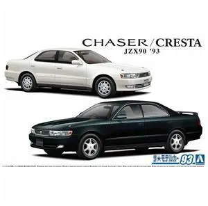 Aoshima: 1/24 Toyota JZX90 Chaser/Cresta Avante/Lucent/Tourer '93 Scale Model Kit #93