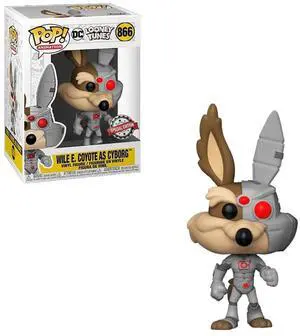 Funko POP! Looney Tunes - Wile E. Coyote as Cyborg Vinyl Figure #866 Special Edition Exclusive