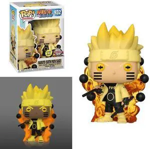 Funko POP! Naruto Shippuden - Naruto Six Path Sage (Glow In The Dark) Vinyl Figure #932 Specialty Series Exclusive