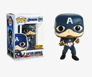 Funko POP! Avengers: Endgame - Captain America Vinyl Figure #464 Hot Topic Exclusive (NOT 100% MINT)